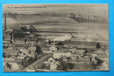 Ansichtskarte AK Laon 1905-1910 Frankreich Bahnhof vom Dach der Kathedrale aus France 02 Aisne